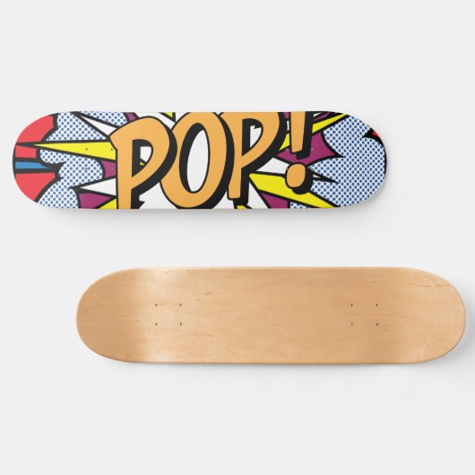 アーポップ・アートのトスケートボード スケートボード (横)
