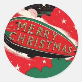 アーポップ・アートのトスタイルクリスマスブリmpメリークリスマス ラウンドシール