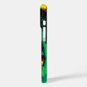 アーポップ・アートのトスタイルグリーン女性。 Case-Mate iPhoneケース (裏面 / 左)