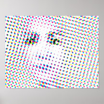 アーポップ・アートのトスタイルポートレート