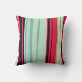 アーポップ・アートのトストライプの抽象芸術絵画アクリル クッション (裏面)