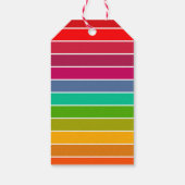 アーポップ・アートのトストライプ ギフトタグ (裏面)