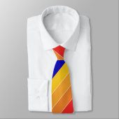 アーポップ・アートのトストライプ ネクタイ (タイ)