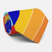 アーポップ・アートのトストライプ ネクタイ (ロール)