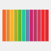 アーポップ・アートのトストライプ ラッピングペーパーシート (正面2)