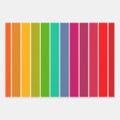 アーポップ・アートのトストライプ ラッピングペーパーシート (正面)