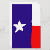 アーポップ・アートのトテキサス州州旗 便箋 (正面/裏面)