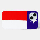 アーポップ・アートのトテキサス州州旗 Case-Mate iPhoneケース (裏面 (横))