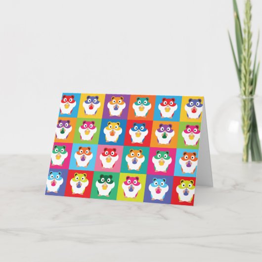 アーポップ・アートのトハムスターズカード カード (正面)