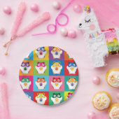 アーポップ・アートのトハムスターズ紙プレート ペーパープレート (パーティー)