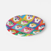 アーポップ・アートのトハムスターズ紙プレート ペーパープレート (アングル)