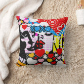 アーポップ・アートのトバレンタイン クッション (ブランケット)