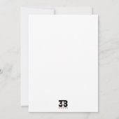 アーポップ・アートのトバレンタイン サンキューカード (裏面)