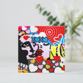 アーポップ・アートのトバレンタイン シーズンカード (スタンド正面)