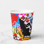 アーポップ・アートのトバレンタイン 紙コップ (裏面)