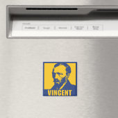 アーポップ・アートのトバンゴッホ | 2インモダンチ角磁石 マグネット (インサイチュ (食洗機))