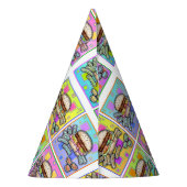 アーポップ・アートのトバーガー パーティーハット (裏面)