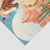 アーポップ・アートのトパロミノデザートホース 薄葉紙 (詳細)