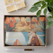 アーポップ・アートのトパロミノデザートホース 薄葉紙 (ギフト)