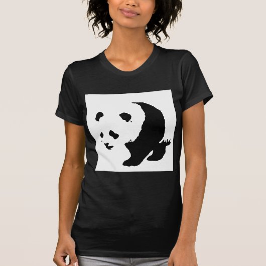 アーポップ・アートのトパンダ Tシャツ (正面)