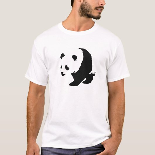 アーポップ・アートのトパンダ Tシャツ (正面)