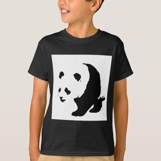 アーポップ・アートのトパンダ Tシャツ (正面)