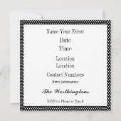 アーポップ・アートのトパーティの招待状 招待状 (裏面)