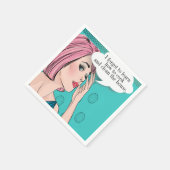 アーポップ・アートのトパーティーカクテルナプキンス スタンダードカクテルナプキン (角)