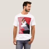 アーポップ・アートのトファッション女性ヴィンテージ Tシャツ (正面フル)