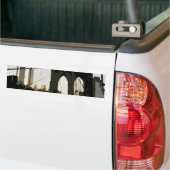 アーポップ・アートのトブルックリンブリッジ バンパーステッカー (トラック上)