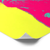 アーポップ・アートのトプグポートレート ポスター (角)