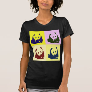 アーポップ・アートのトベビーパンダ Tシャツ