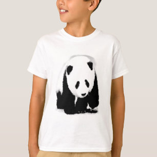 アーポップ・アートのトベビーパンダ Tシャツ