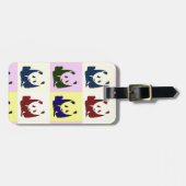 アーポップ・アートのトベビーパンドラ(PANDAS)ラゲージタグ ラゲッジタグ (正面横)