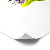 アーポップ・アートのトベビー靴 ポスター (角)