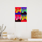 アーポップ・アートのトボトル ポスター (キッチン)