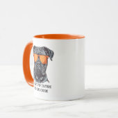 アーポップ・アートのトポップ・アートの・カルチャーポップ・アートの・杖コルソ！ マグカップ (正面左)