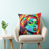 アーポップ・アートのトポートレート クッション (椅子)