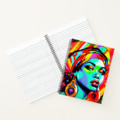 アーポップ・アートのトポートレート ノートブック (内部)