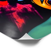 アーポップ・アートのトポートレート ポスター (コーナー)