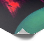 アーポップ・アートのトポートレート ポスター (角)