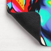 アーポップ・アートのトポートレート マウスパッド (コーナー)