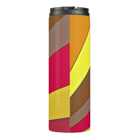 アーポップ・アートのトマッシュルームとディスクゴルフコースAi Art タンブラー (裏面)