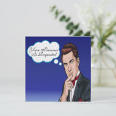 アーポップ・アートのトマンフォーマルお祝い招待状 招待状 (スタンド正面)