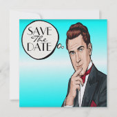 アーポップ・アートのトマンフォーマルお祝い招待状 招待状 (正面)