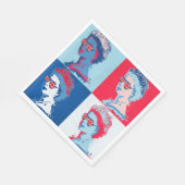 アーポップ・アートのトモダンHMクイーン スタンダードランチョンナプキン (角)