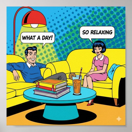 アーポップ・アートのトラウンジ ポスター (正面)