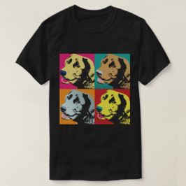 アーポップ・アートのトラブラドールレトリバー Tシャツ