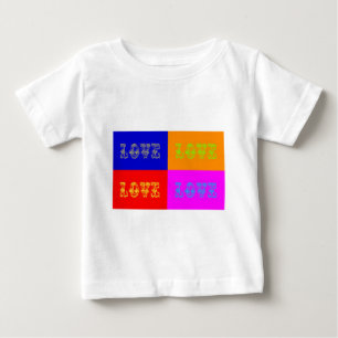 アーポップ・アートのトラブ ベビーTシャツ