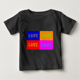 アーポップ・アートのトラブ ベビーTシャツ